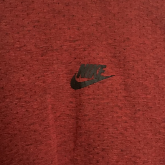 Nike • pull over burnt Orange red hoodie - Picture 2 of 7
